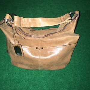 Tignanello Brown leather handbag/purse
